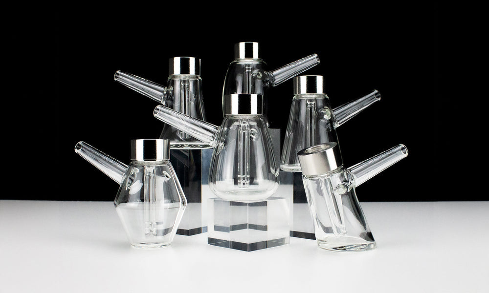 EZ Clean glass bubbler waterpipe