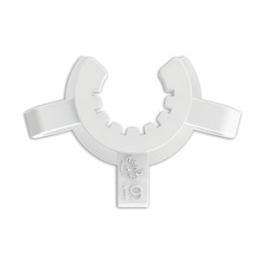 19MM C Clip - White