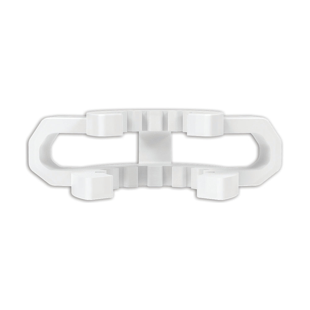 19MM C Clip - White