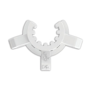 14MM C Clip - White